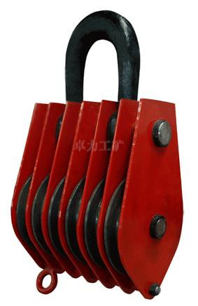吊環(huán)型六輪滑車，軸套吊環(huán)型六輪滑車，滑車